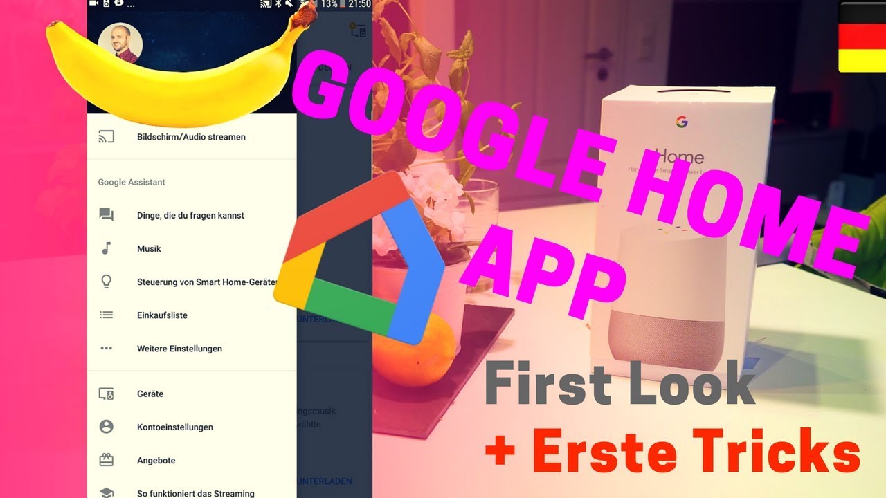 Google Home App Deutsch - Überblick & Erste Tricks