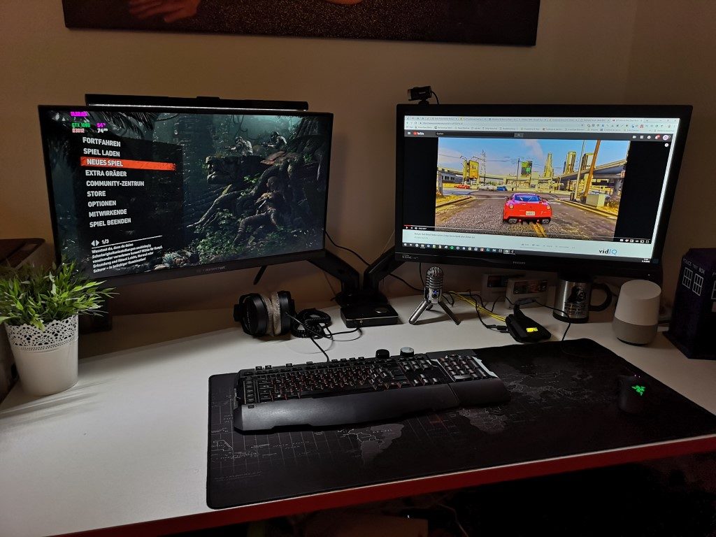 Monitor Beleuchtung von Benq